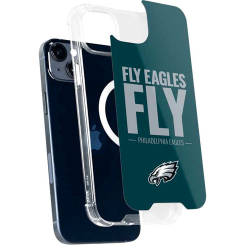 NFL Philadelphia Eagles Team Motto iPhone 15 Plus MagSafe Case