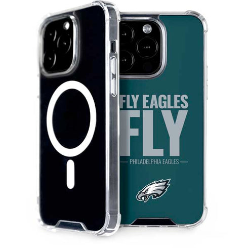 NFL Philadelphia Eagles Team Motto iPhone 15 Pro MagSafe Case