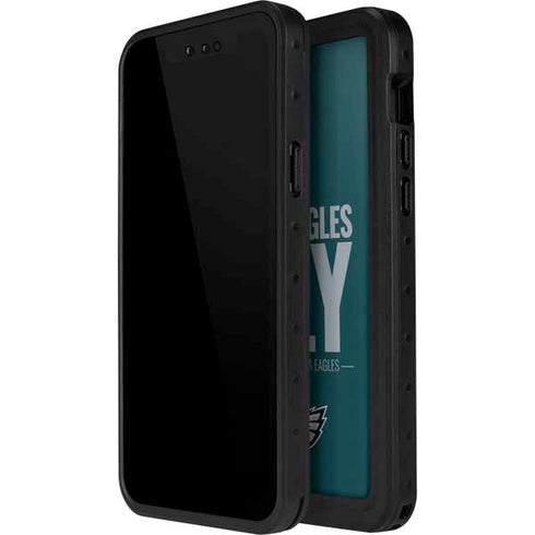 NFL Philadelphia Eagles Team Motto iPhone 14 Pro Max Waterproof Case