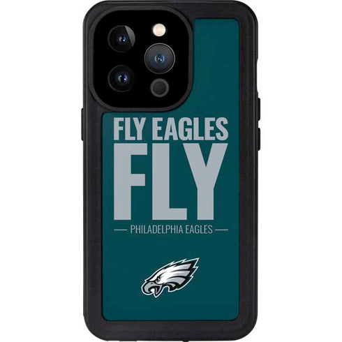 NFL Philadelphia Eagles Team Motto iPhone 14 Pro Waterproof Case