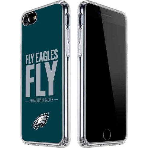 NFL Philadelphia Eagles Team Motto iPhone SE (2nd & 3rd Gen) Clear Case
