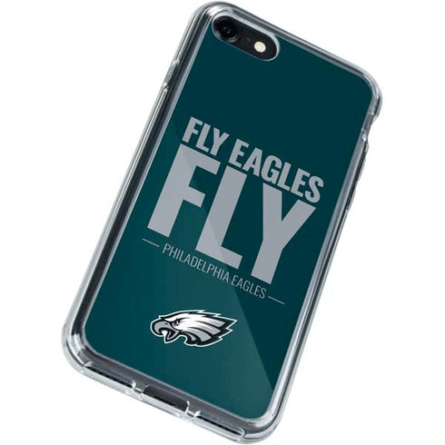 NFL Philadelphia Eagles Team Motto iPhone SE (2nd & 3rd Gen) Clear Case