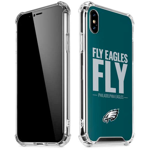 NFL Philadelphia Eagles Team Motto iPhone X/XS Clear Case