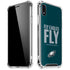 NFL Philadelphia Eagles Team Motto iPhone XR Clear Case