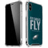 NFL Philadelphia Eagles Team Motto iPhone XS Max Clear Case