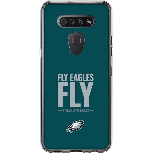 NFL Philadelphia Eagles Team Motto LG K51/Q51 Clear Case