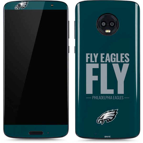 NFL Philadelphia Eagles Team Motto Moto G6 Skin