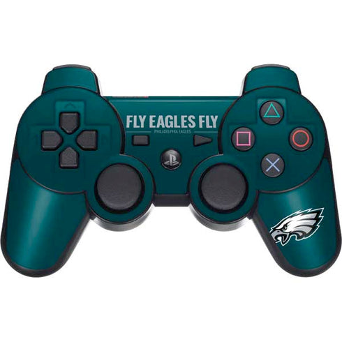 NFL Philadelphia Eagles Team Motto PS3 Dual Shock wireless controller Skin