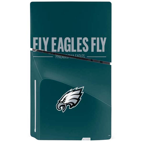 NFL Philadelphia Eagles Team Motto PS5 Slim Disk Console Skin