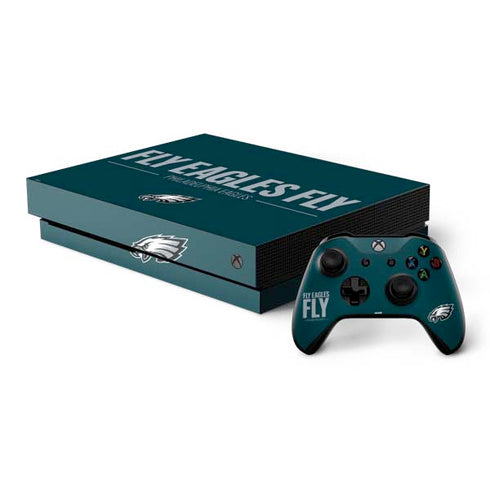 NFL Philadelphia Eagles Team Motto Xbox One X Bundle Skin