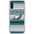 NFL Philadelphia Eagles Trailblazer Galaxy A10e Clear Case