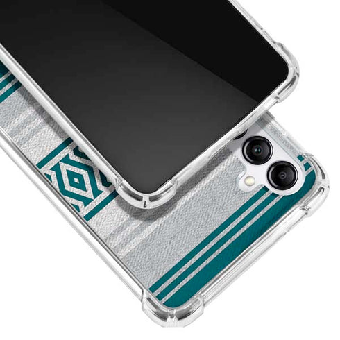 NFL Philadelphia Eagles Trailblazer Galaxy A14 5G Clear Case
