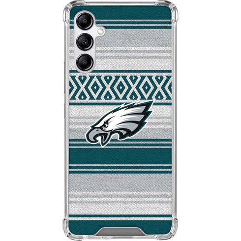 NFL Philadelphia Eagles Trailblazer Galaxy A15 5G Clear Case