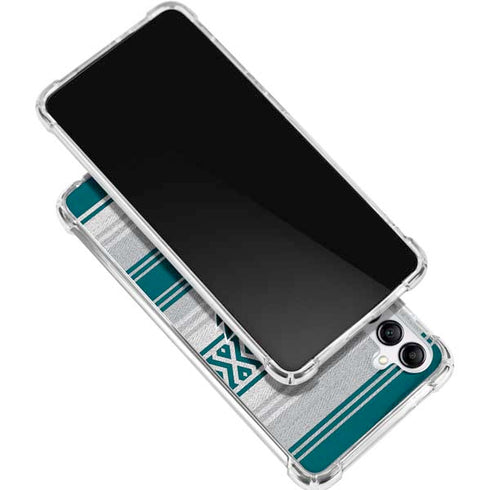 NFL Philadelphia Eagles Trailblazer Galaxy A15 5G Clear Case