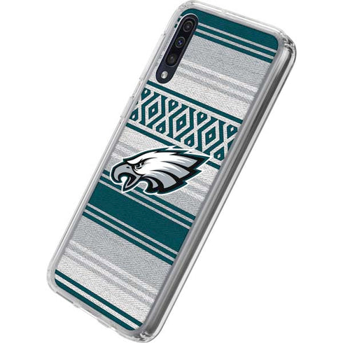 NFL Philadelphia Eagles Trailblazer Galaxy A50 Clear Case