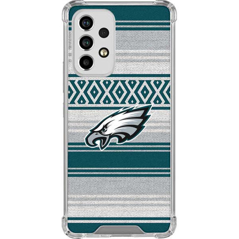 NFL Philadelphia Eagles Trailblazer Galaxy A53 5G Clear Case