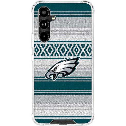 NFL Philadelphia Eagles Trailblazer Galaxy A54 5G Clear Case
