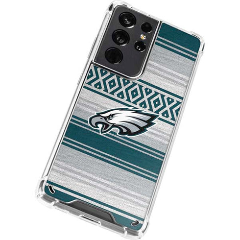 NFL Philadelphia Eagles Trailblazer Galaxy S21 Ultra 5G Clear Case