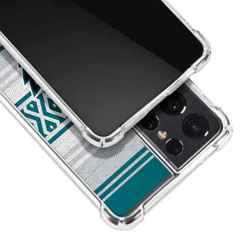 NFL Philadelphia Eagles Trailblazer Galaxy S21 Ultra 5G Clear Case