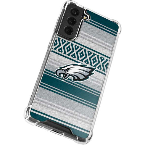 NFL Philadelphia Eagles Trailblazer Galaxy S22 Plus Clear Case