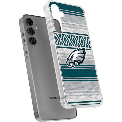 NFL Philadelphia Eagles Trailblazer Galaxy S24 Plus Clear Case