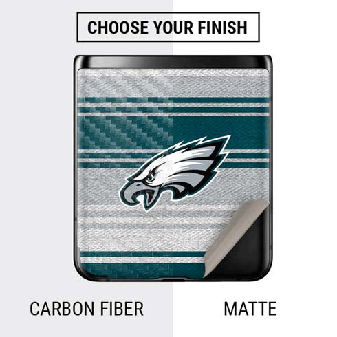 NFL Philadelphia Eagles Trailblazer Galaxy Z Flip Skin