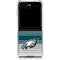 NFL Philadelphia Eagles Trailblazer Galaxy Z Flip5 5G Clear Case