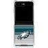 NFL Philadelphia Eagles Trailblazer Galaxy Z Flip5 5G Clear Case
