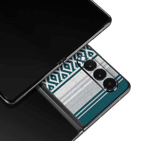 NFL Philadelphia Eagles Trailblazer Galaxy Z Fold3 5G Skin
