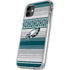 NFL Philadelphia Eagles Trailblazer iPhone 11 Clear Case