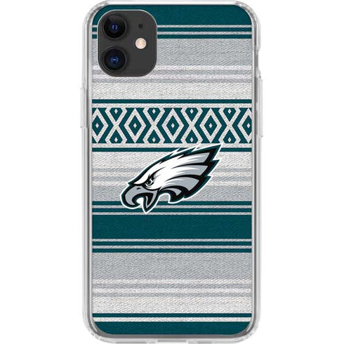 NFL Philadelphia Eagles Trailblazer iPhone 11 Clear Case
