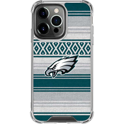 NFL Philadelphia Eagles Trailblazer iPhone 13 Pro Clear Case