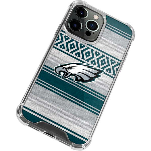 NFL Philadelphia Eagles Trailblazer iPhone 13 Pro Max Clear Case