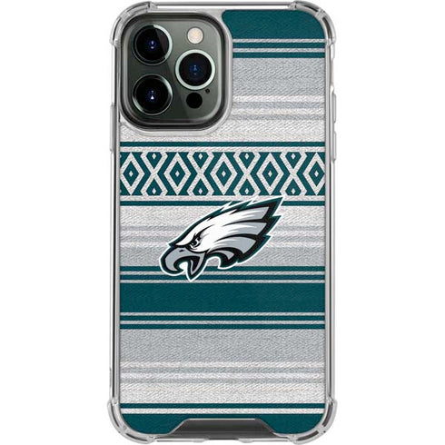 NFL Philadelphia Eagles Trailblazer iPhone 14 Pro Max Clear Case