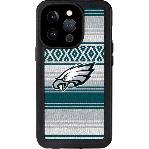 NFL Philadelphia Eagles Trailblazer iPhone 14 Pro Waterproof Case