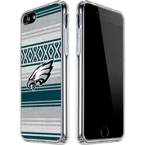 NFL Philadelphia Eagles Trailblazer iPhone SE (2nd & 3rd Gen) Clear Case