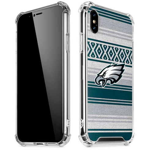 NFL Philadelphia Eagles Trailblazer iPhone XS Max Clear Case