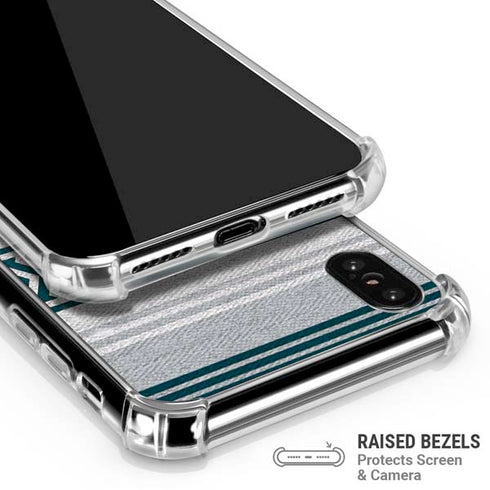 NFL Philadelphia Eagles Trailblazer iPhone XS Max Clear Case