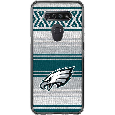 NFL Philadelphia Eagles Trailblazer LG K51/Q51 Clear Case