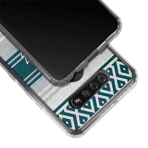NFL Philadelphia Eagles Trailblazer LG K51/Q51 Clear Case