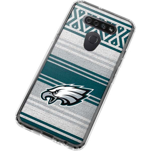NFL Philadelphia Eagles Trailblazer LG K51/Q51 Clear Case