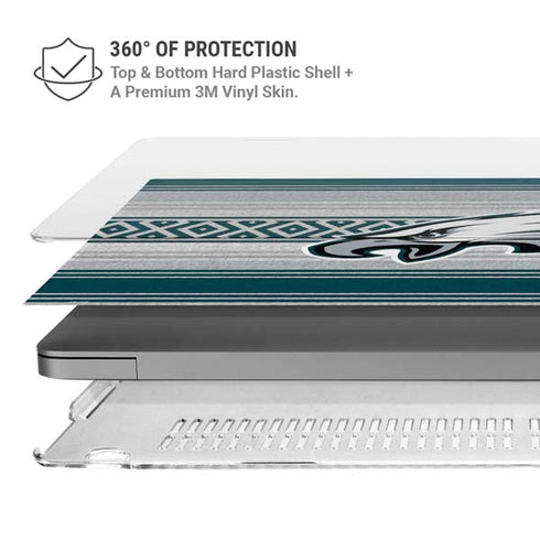 NFL Philadelphia Eagles Trailblazer MacBook Pro 16in (2021-25) Case plus Skin