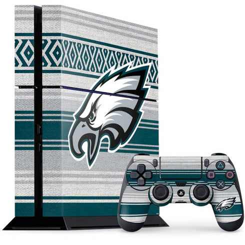 NFL Philadelphia Eagles Trailblazer PS4 Console and Controller Bundle Skin