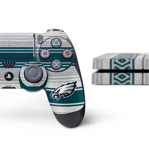 NFL Philadelphia Eagles Trailblazer PS4 Console and Controller Bundle Skin