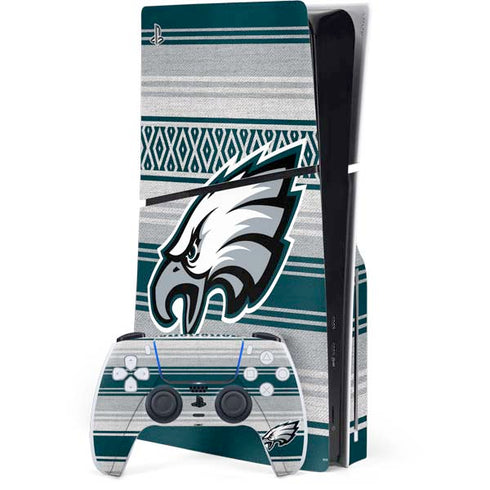 NFL Philadelphia Eagles Trailblazer PS5 Slim Disk Bundle Skin