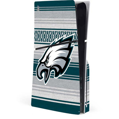 NFL Philadelphia Eagles Trailblazer PS5 Slim Disk Console Skin