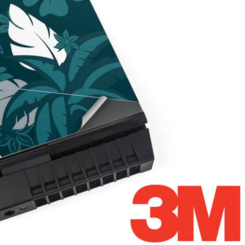 NFL Philadelphia Eagles Tropical Print Dell Alienware Skin