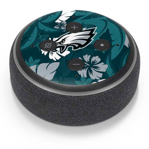 NFL Philadelphia Eagles Tropical Print Amazon Echo Dot Skin