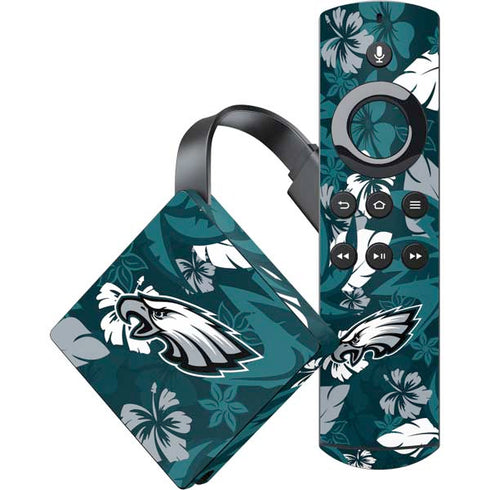 NFL Philadelphia Eagles Tropical Print Amazon Fire TV Skin