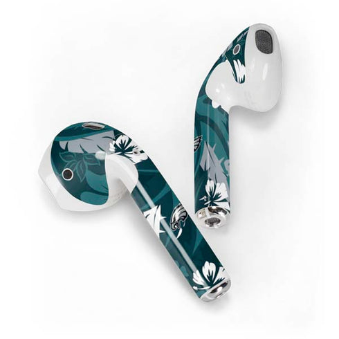 NFL Philadelphia Eagles Tropical Print Apple AirPods Skin